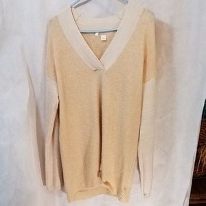 Anthropologie Moth Wool Blend Sweater Sz L